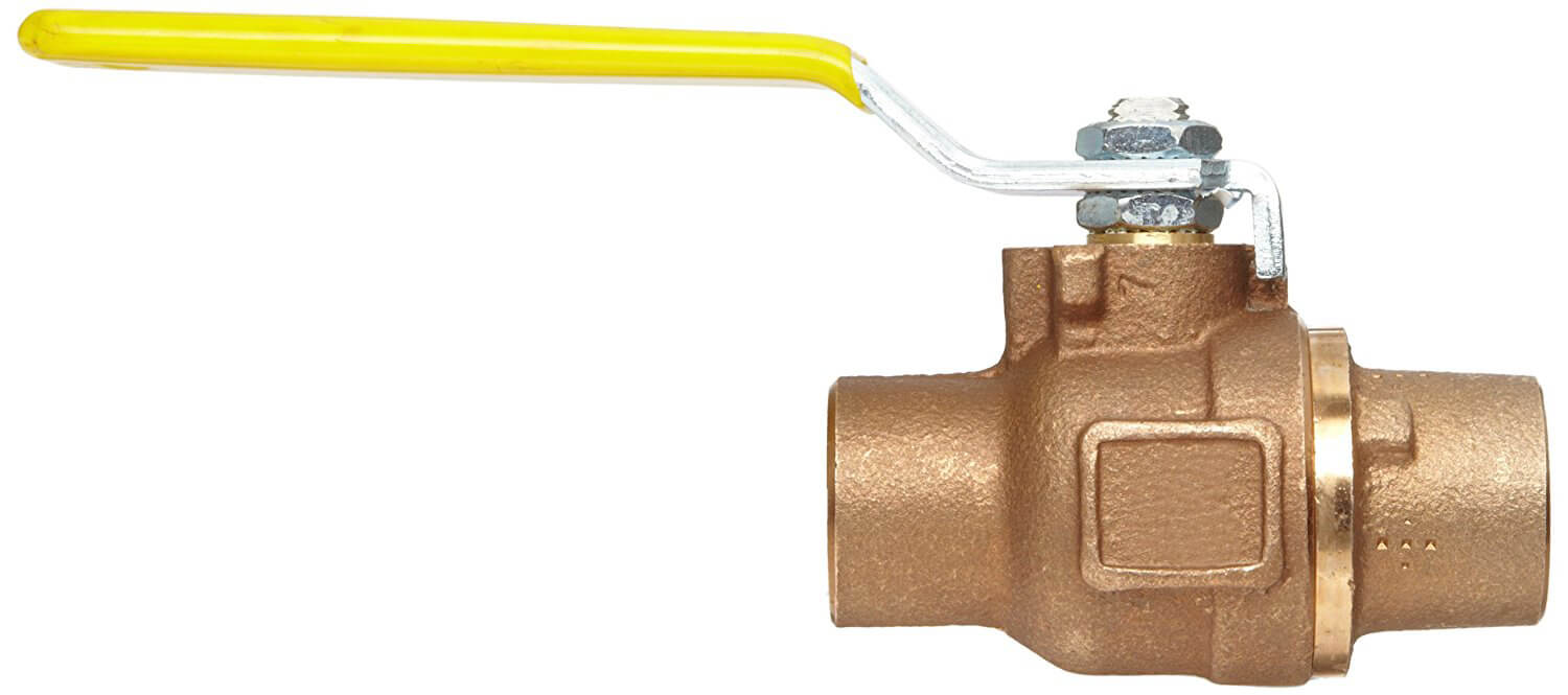 Bronze Ball Valve with Stainless Steel 316 Ball and Stem Solder End