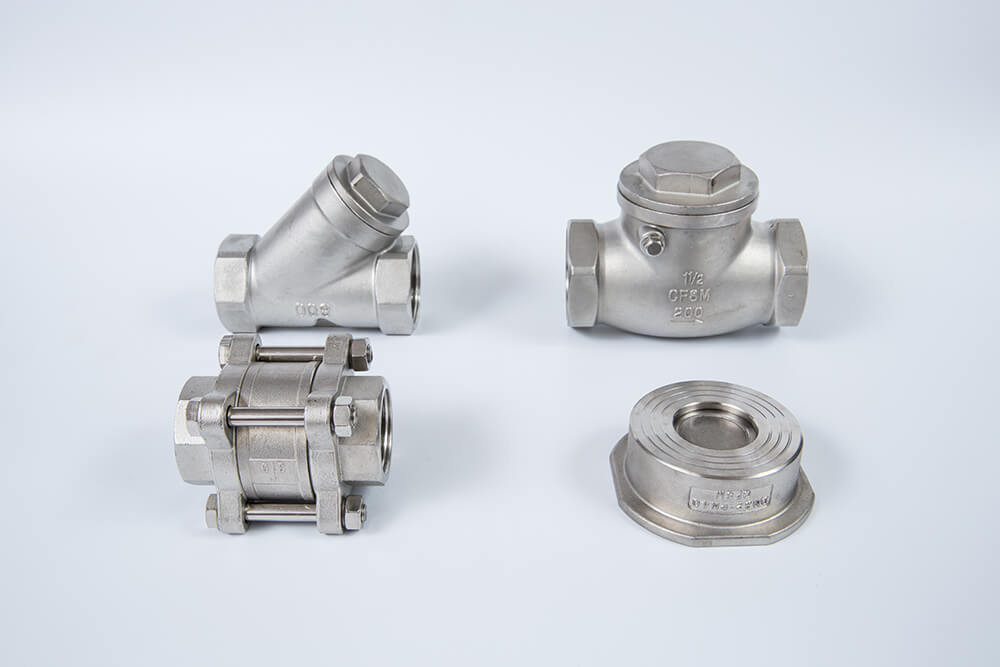 2 piece stainless steel flanged ball valves