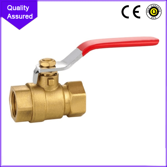 2 Inch Brass Ball Valve with 1'' Lever Handle 