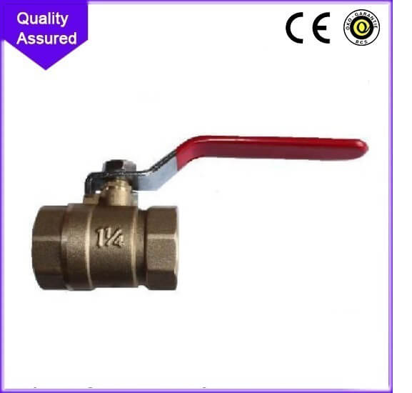 1 inch brass natural gas ceramic water ball valve