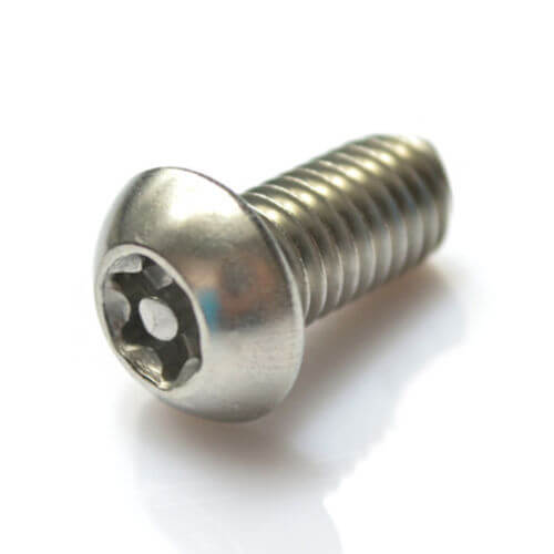 Stainless Steel Button Head Tamper Resistant Torx Security Screws 