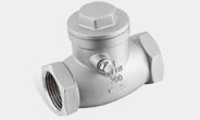316 stainless steel wcb swing check valve cheap male threaded check valve