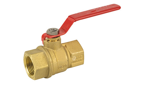 Two Piece Bronze Ball Valve with Stainless Steel Trim