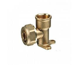 Wall Plate Brass Compression Fitting
