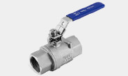 2 piece 316 stainless steel ball valve