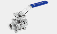 3PC Ball Valve With ISO5211 mounting pad