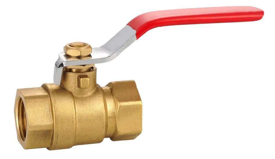 1/4" to 4" 2-Piece Threaded Full Port Brass Ball Valve
