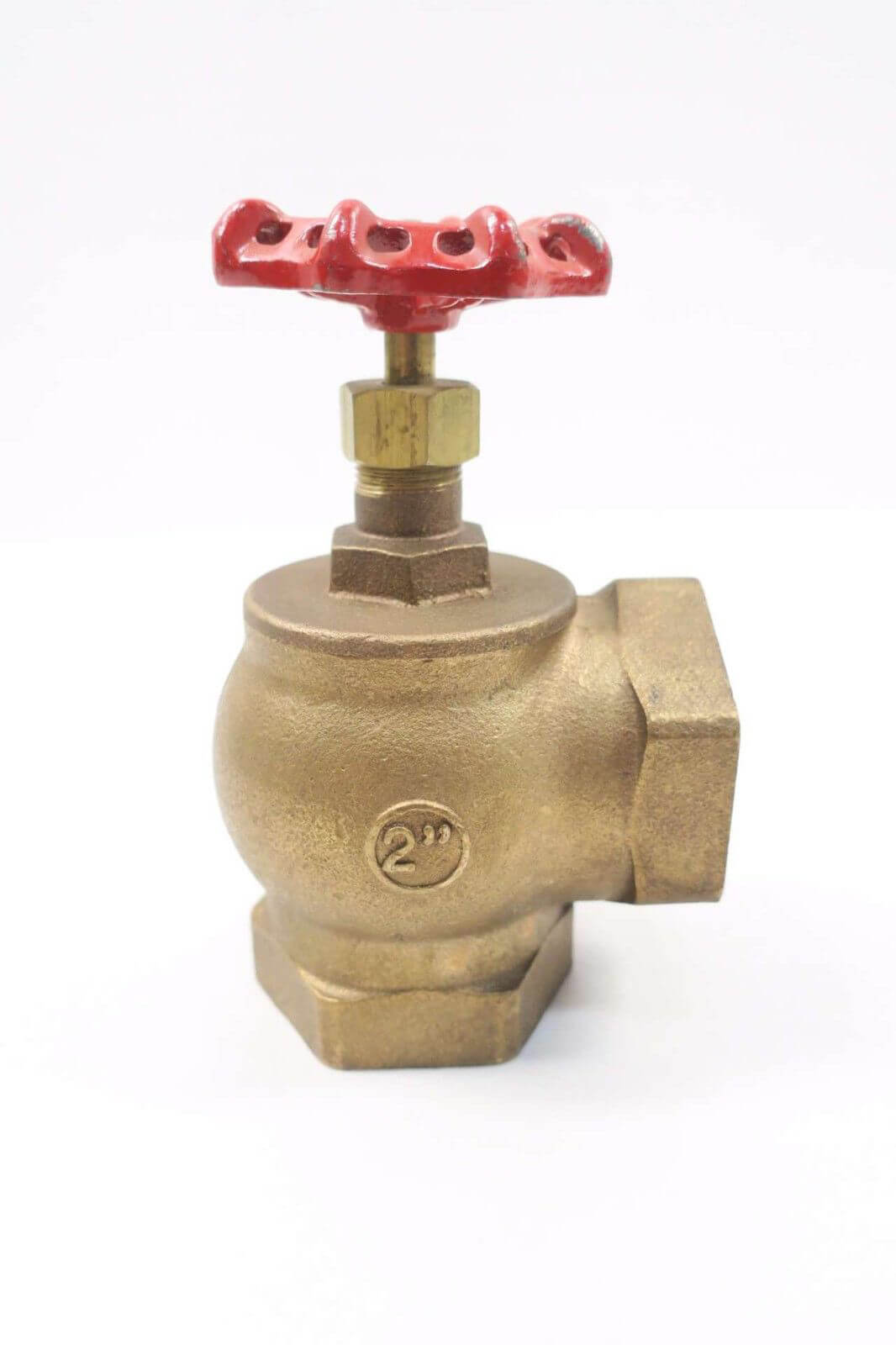 564G 2 IN NPT BRONZE THREADED ANGLE GLOBE VALVE 