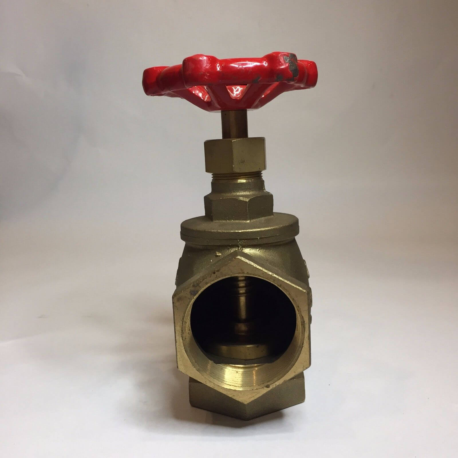 2" BRONZE THREADED ANGLE GLOBE VALVE