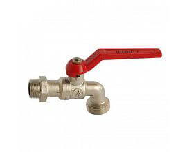 Brass kitchen tap