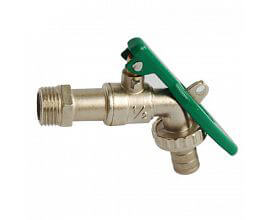 brass effect taps