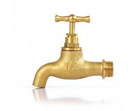 Brass level taps