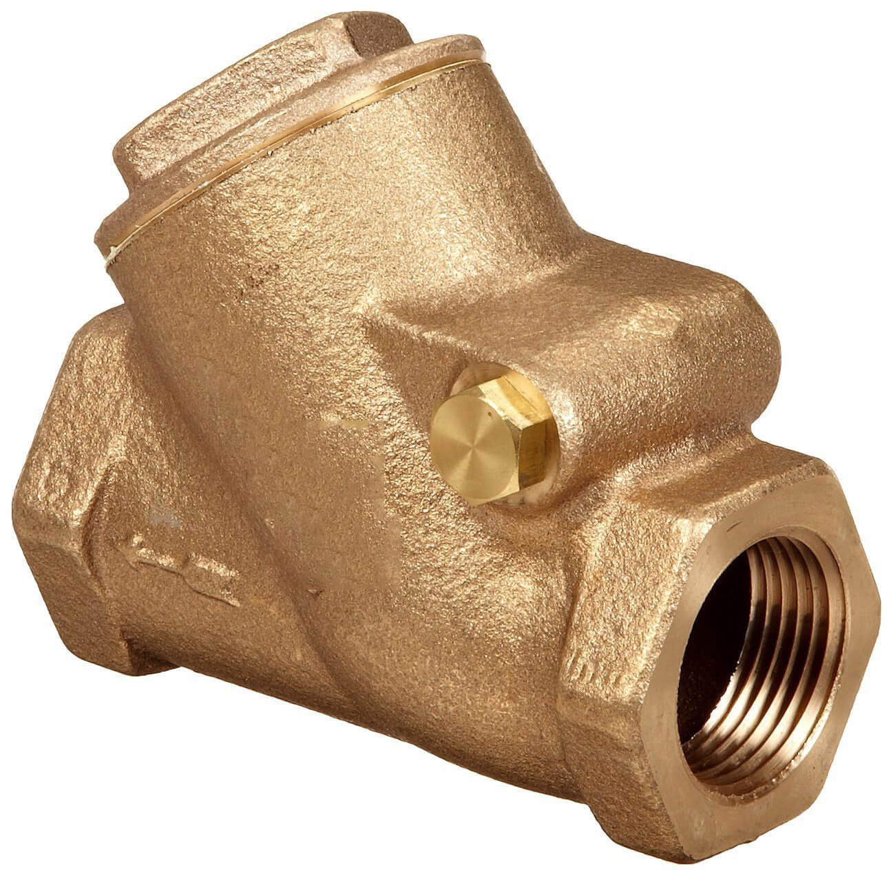 Bronze Swing Check Valve, Class 200, 1" NPT Female