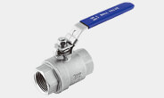 1/2" CF8M 2pc 1000 wog ball valves