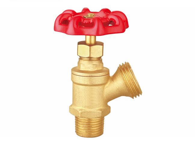 3/4" Pb Content Less Than 1.9% Cast Iron Handle Wheel Mip Boiler Drains