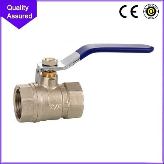  3/4" inch brass ball valve
