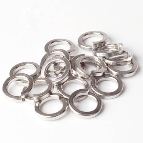 Stainless Steel Button Head Socket Cap Screw Hex Nuts Spring washers Set