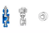 V ball valve details