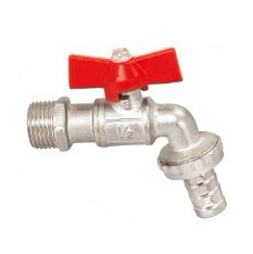 brass bibcock tap YL604 POLISHED BRASS BIBCOCK