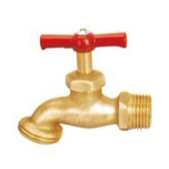 brass bibcock tap YL610 POLISHED BRASS BIBCOCK